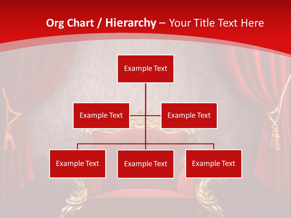 Old Textured Curtain PowerPoint Template