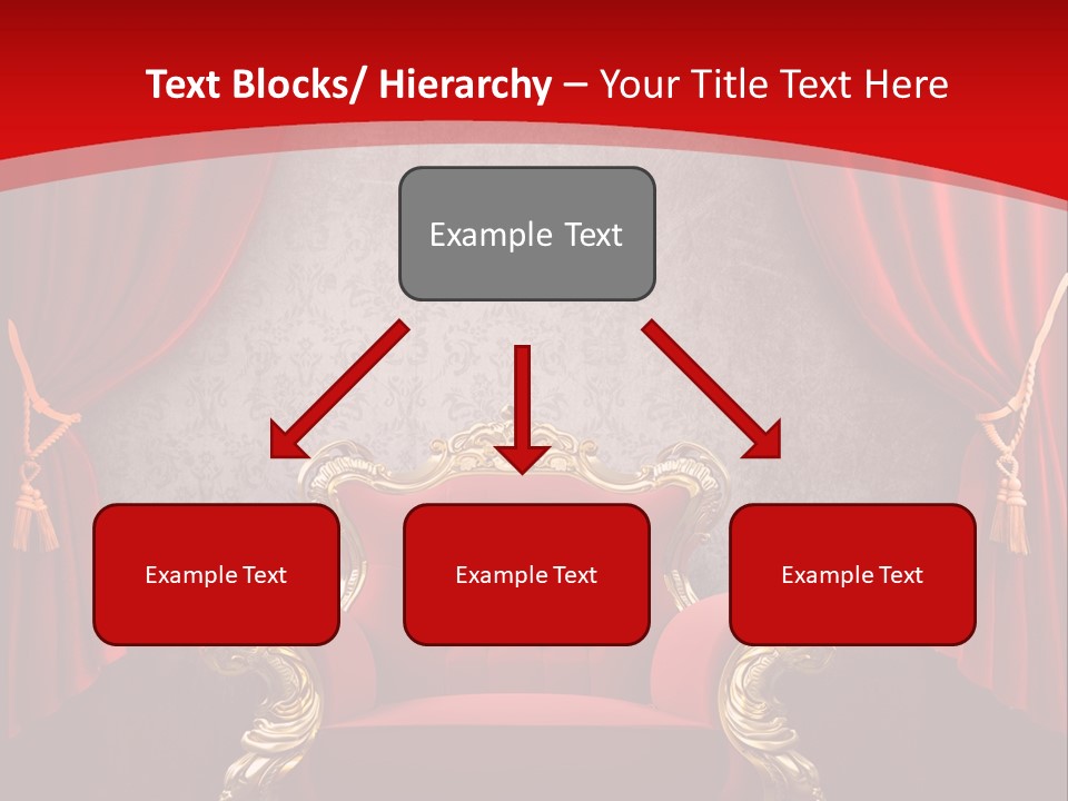 Old Textured Curtain PowerPoint Template