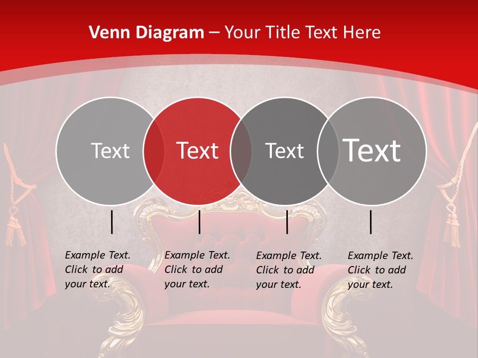 Old Textured Curtain PowerPoint Template