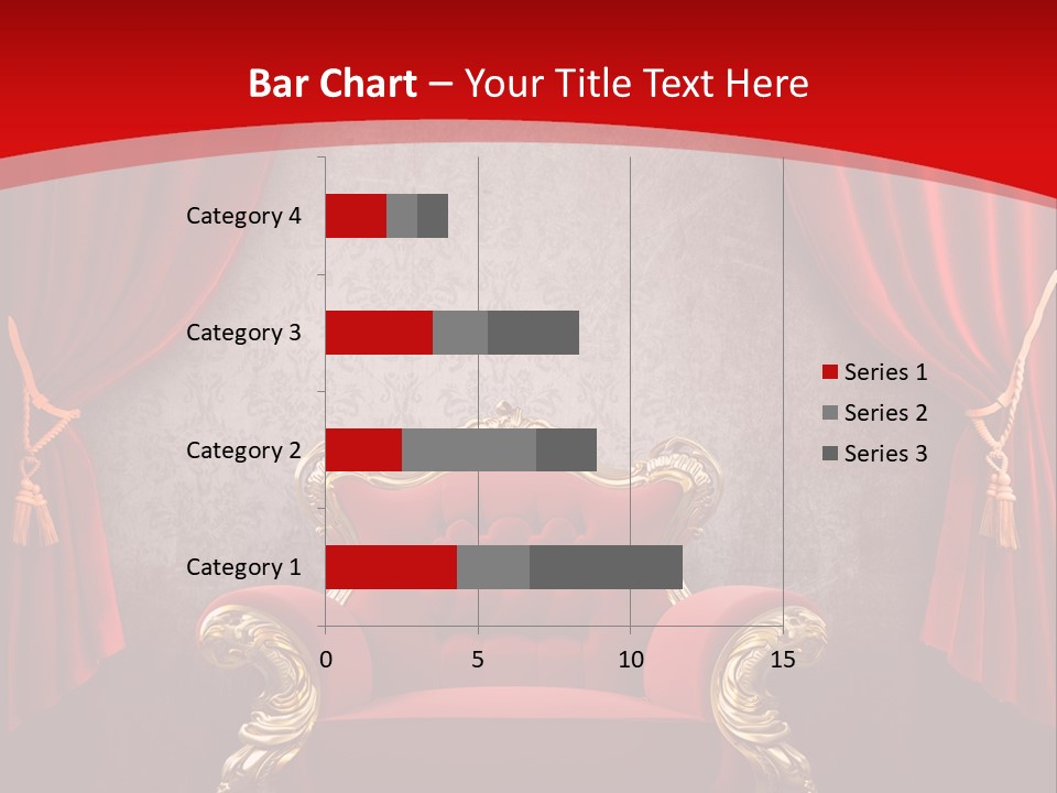 Old Textured Curtain PowerPoint Template