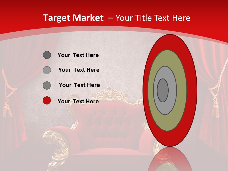 Old Textured Curtain PowerPoint Template