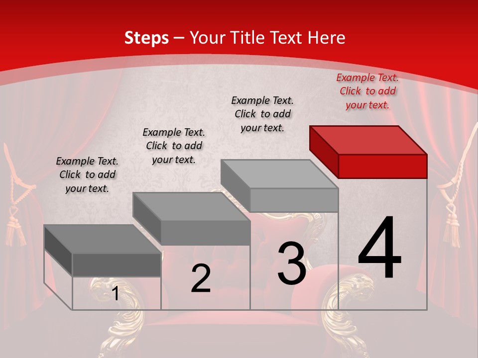 Old Textured Curtain PowerPoint Template