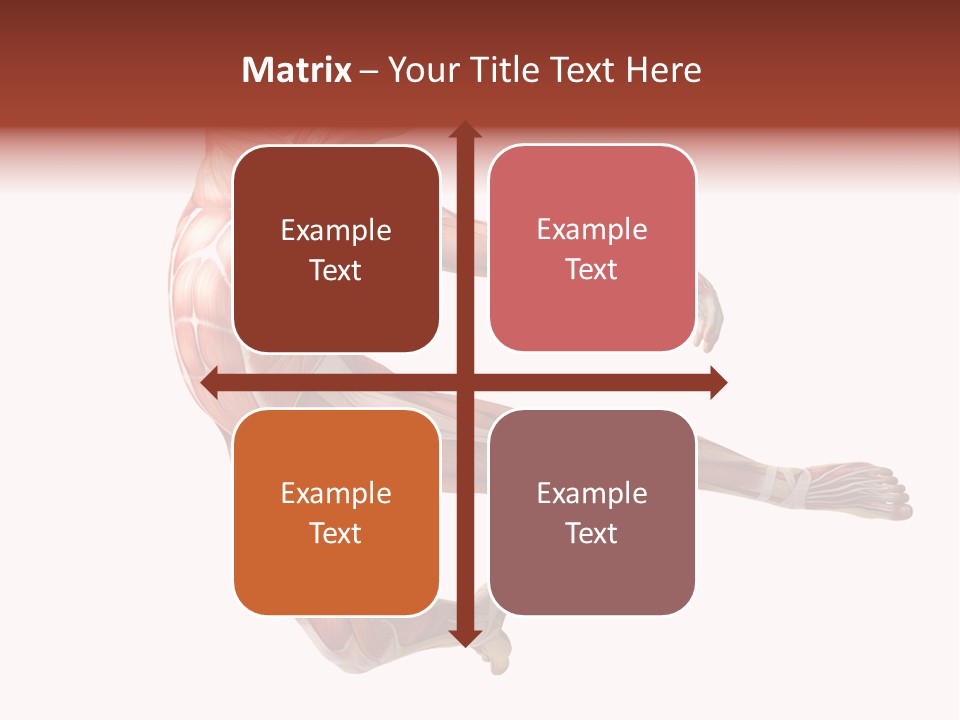 Power Stand Flesh PowerPoint Template