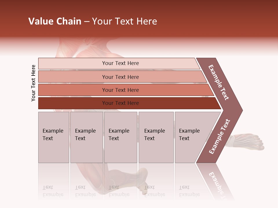 Power Stand Flesh PowerPoint Template