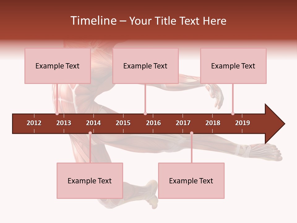 Power Stand Flesh PowerPoint Template