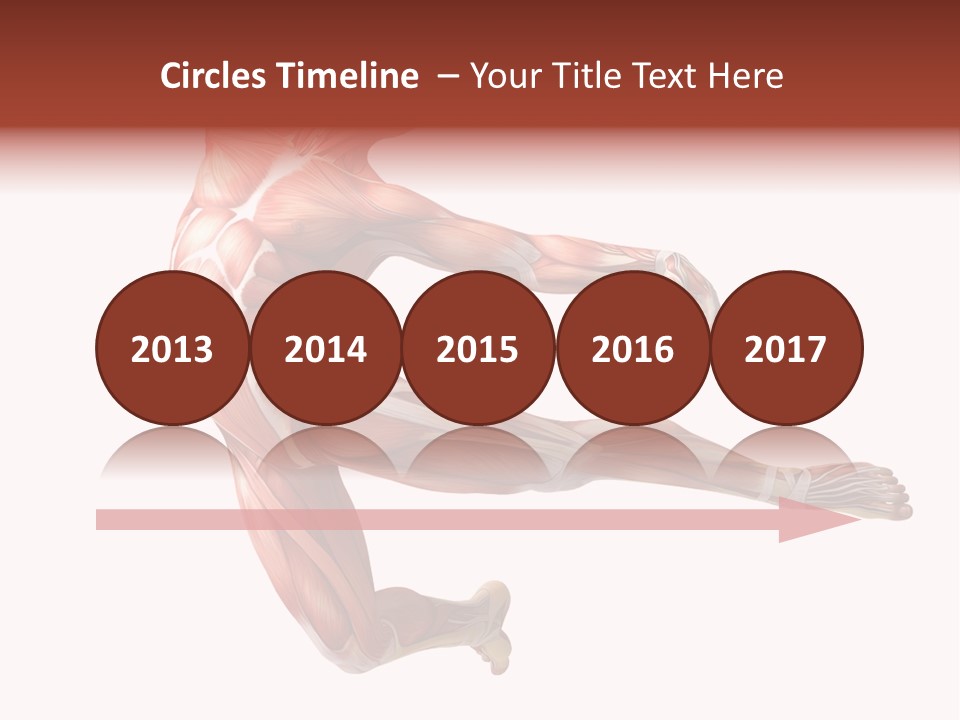 Power Stand Flesh PowerPoint Template