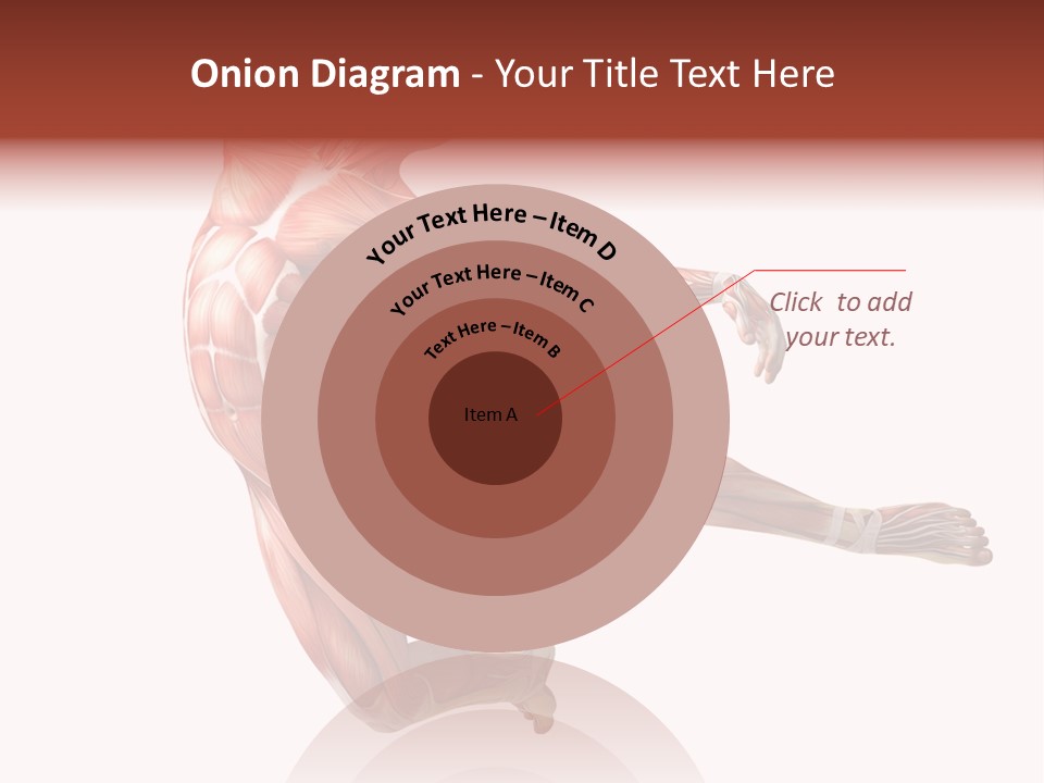 Power Stand Flesh PowerPoint Template