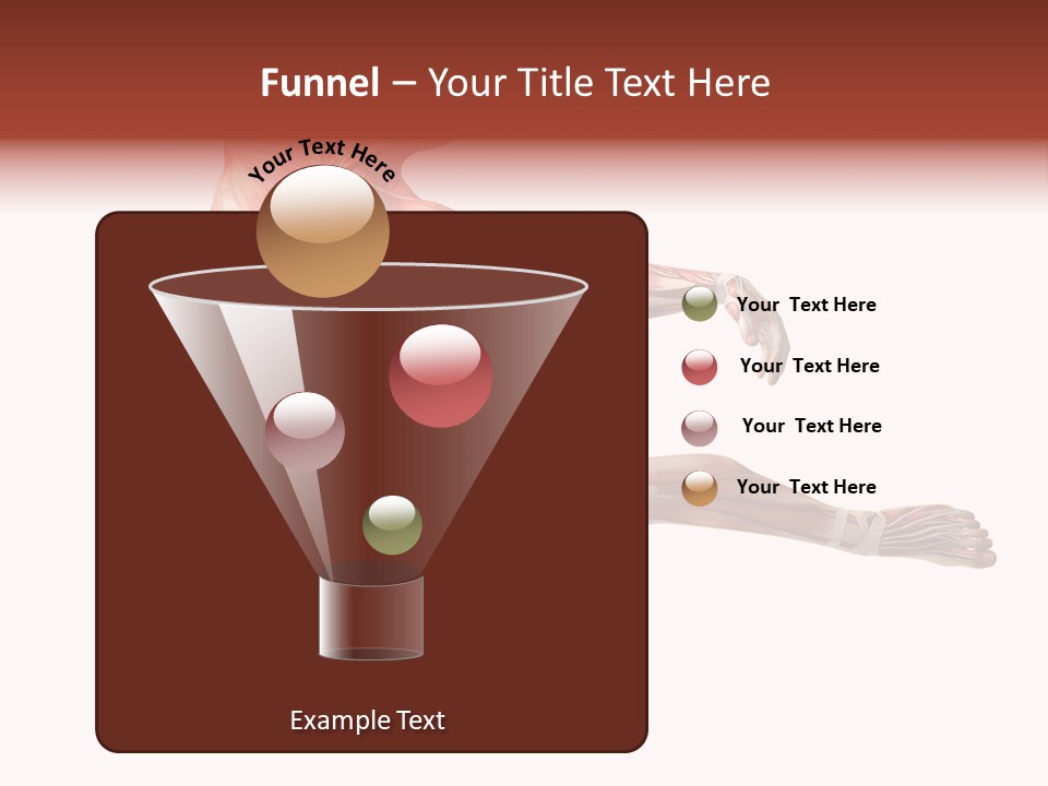 Power Stand Flesh PowerPoint Template