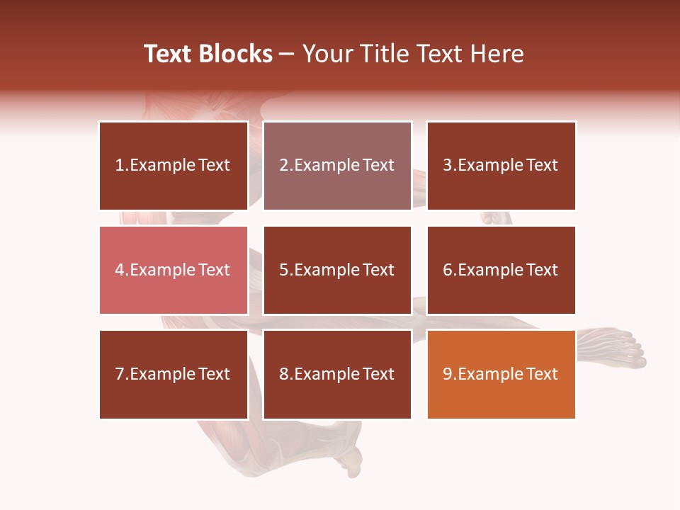 Power Stand Flesh PowerPoint Template