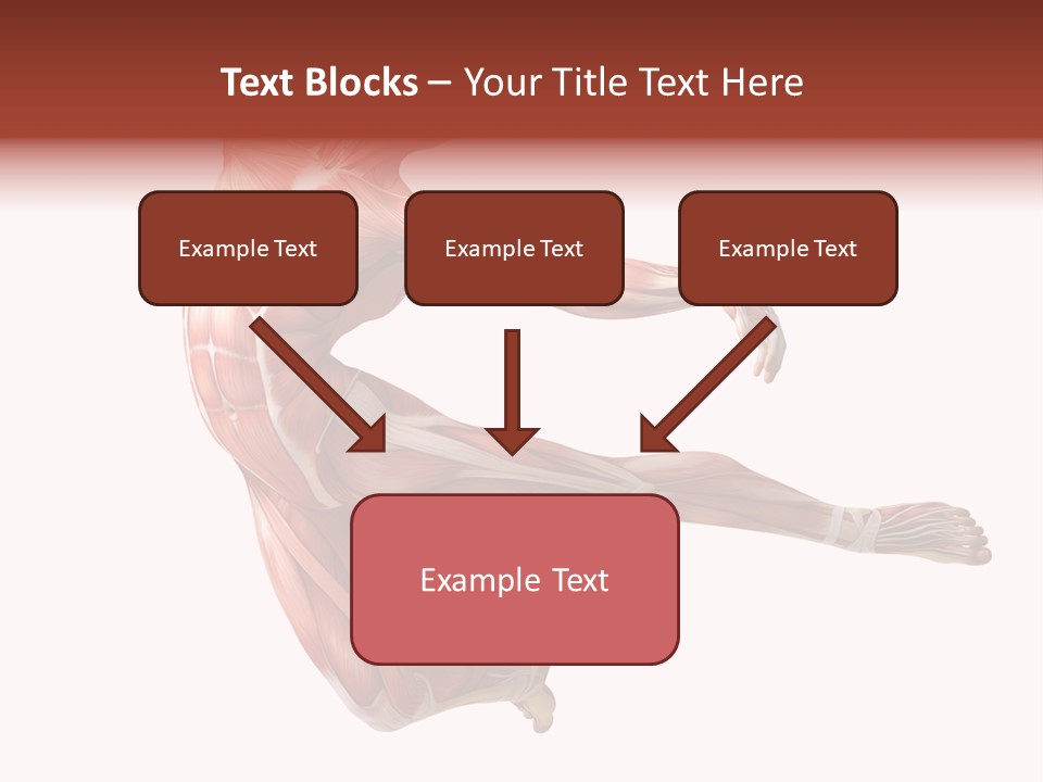 Power Stand Flesh PowerPoint Template