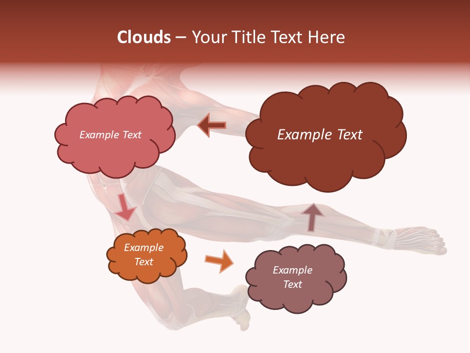 Power Stand Flesh PowerPoint Template