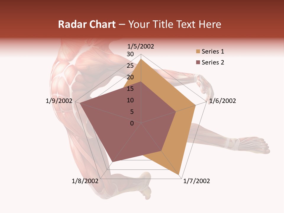 Power Stand Flesh PowerPoint Template