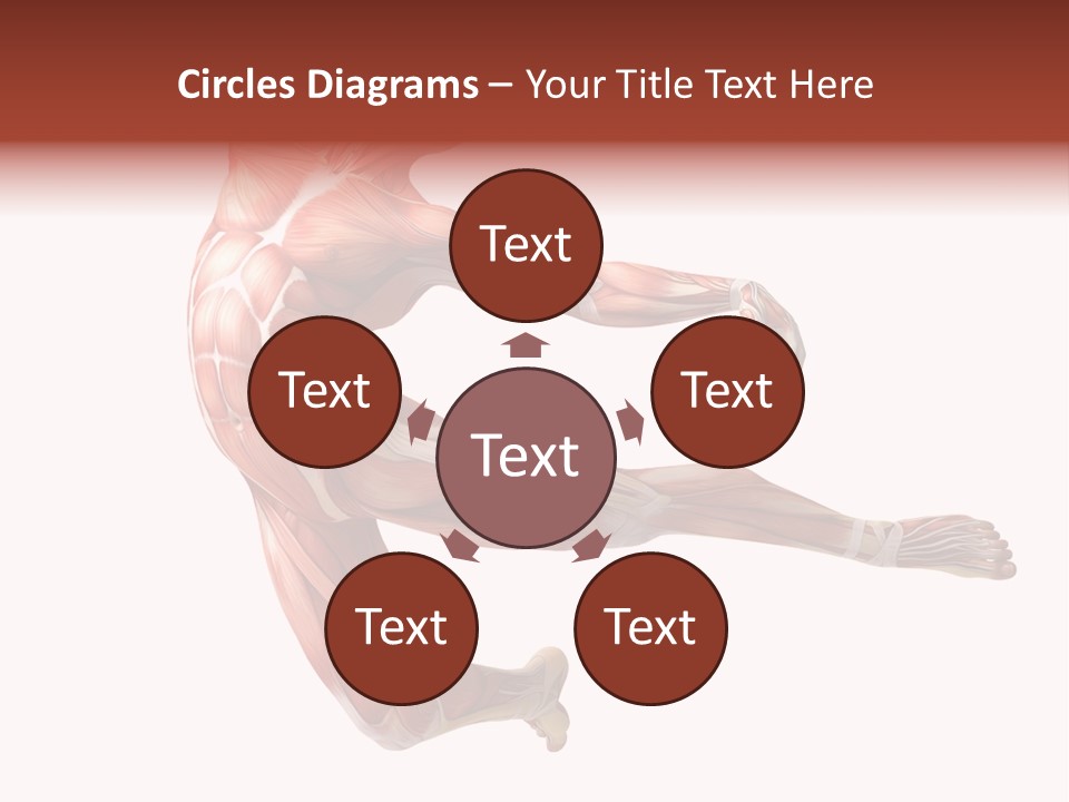 Power Stand Flesh PowerPoint Template