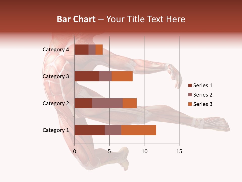 Power Stand Flesh PowerPoint Template