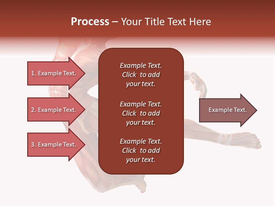 Power Stand Flesh PowerPoint Template