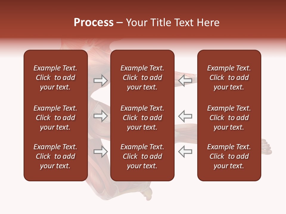 Power Stand Flesh PowerPoint Template