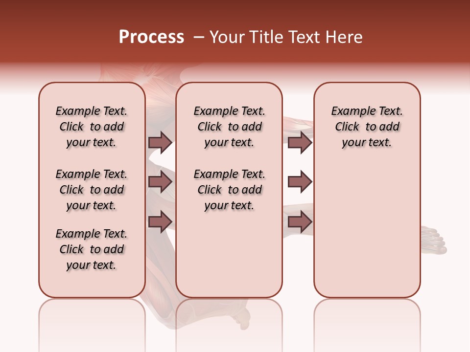 Power Stand Flesh PowerPoint Template