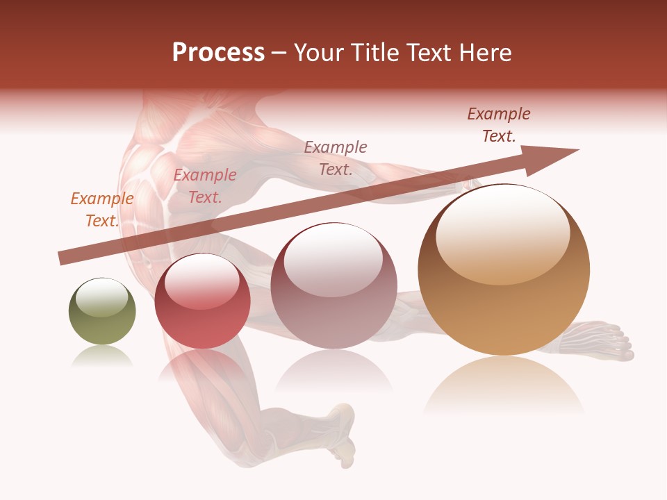 Power Stand Flesh PowerPoint Template