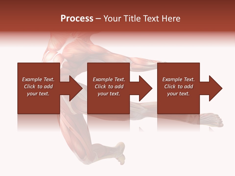 Power Stand Flesh PowerPoint Template
