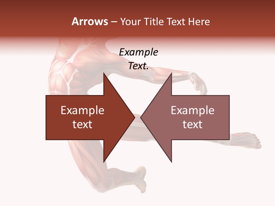 Power Stand Flesh PowerPoint Template