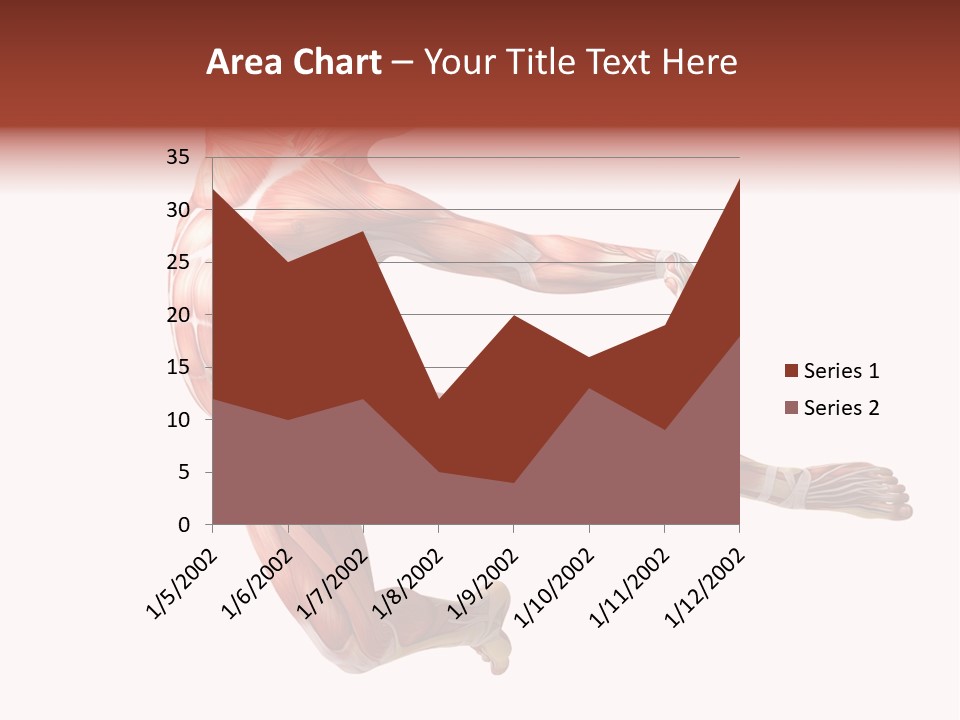 Power Stand Flesh PowerPoint Template