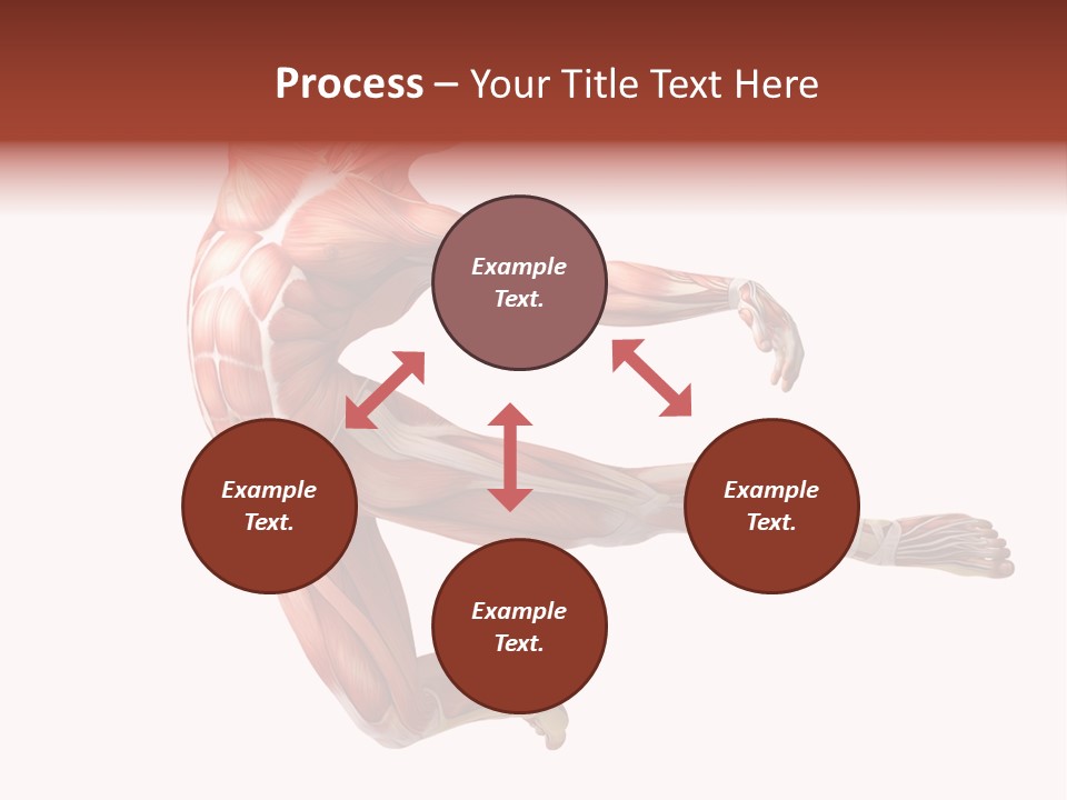 Power Stand Flesh PowerPoint Template