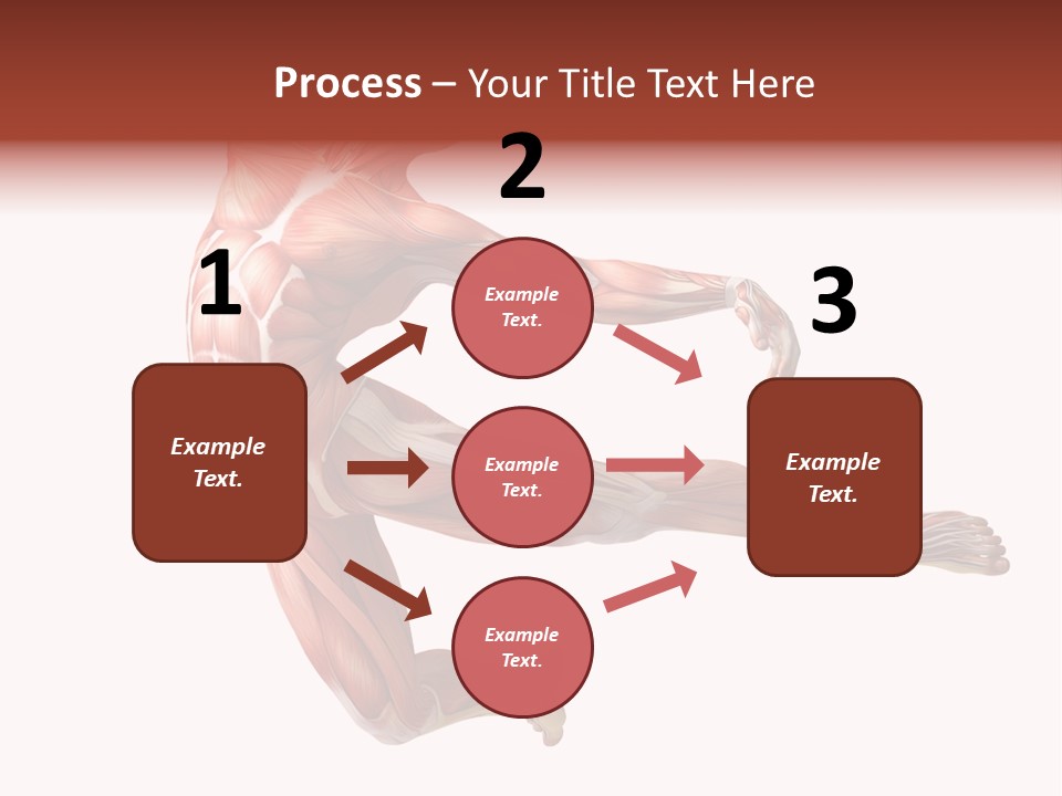 Power Stand Flesh PowerPoint Template
