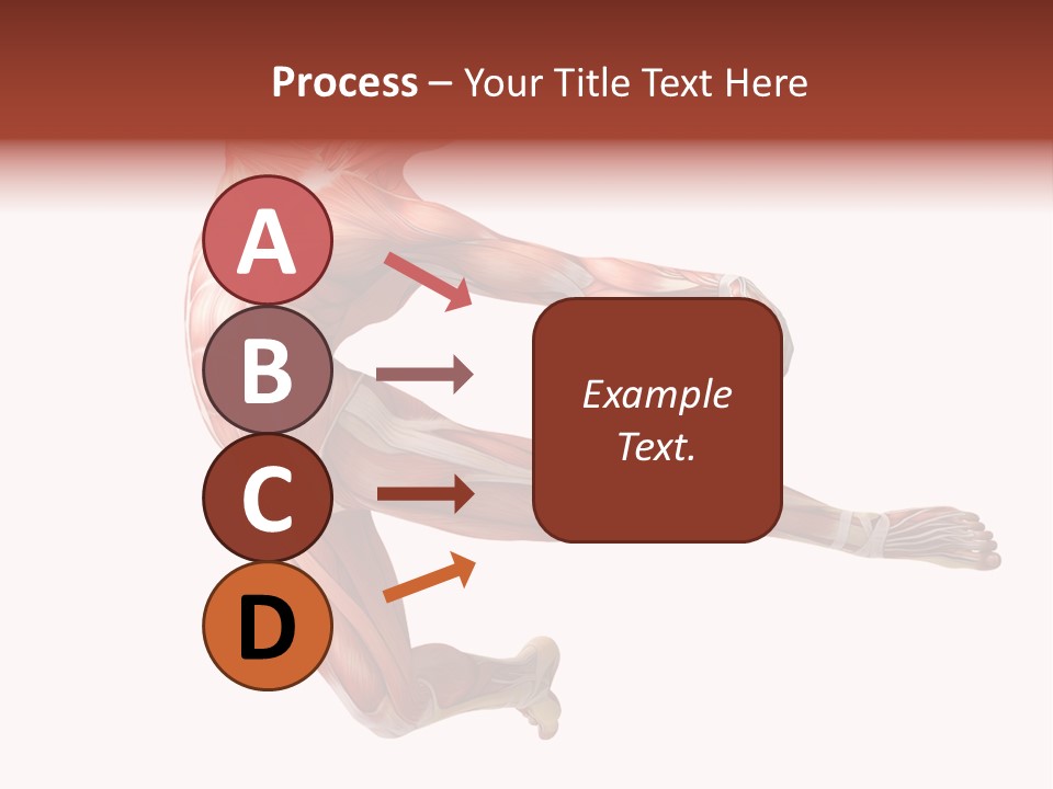 Power Stand Flesh PowerPoint Template