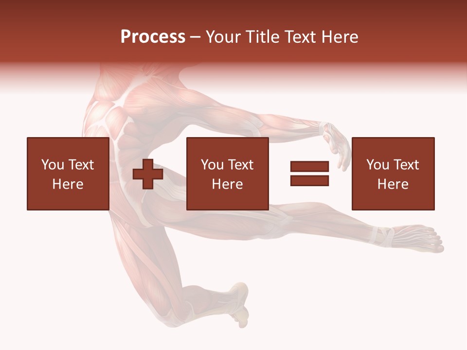 Power Stand Flesh PowerPoint Template