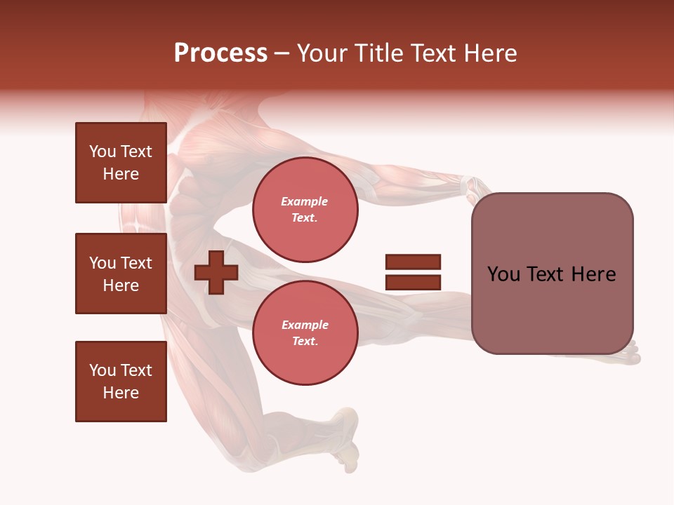 Power Stand Flesh PowerPoint Template