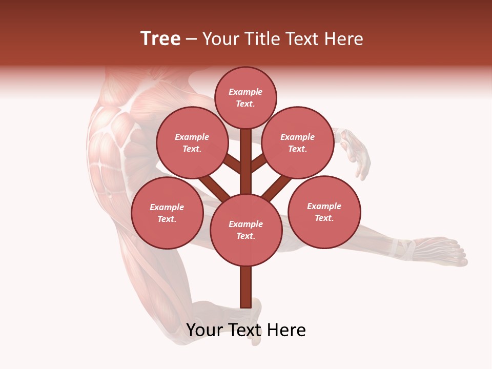 Power Stand Flesh PowerPoint Template