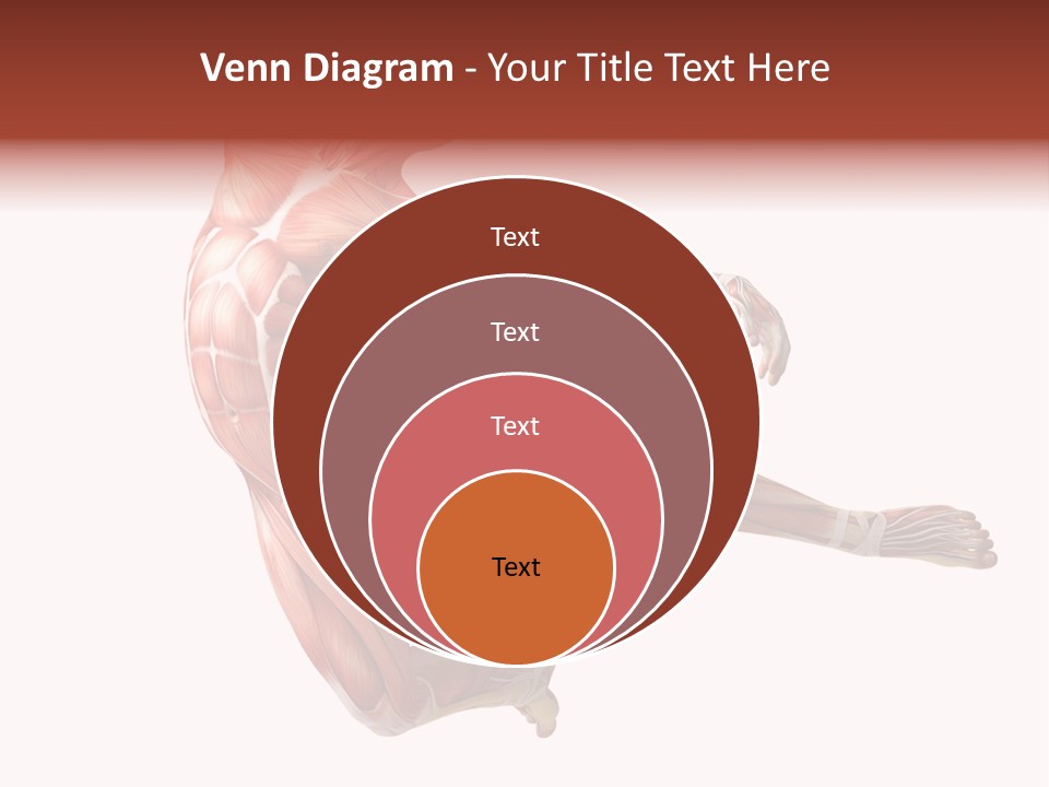 Power Stand Flesh PowerPoint Template
