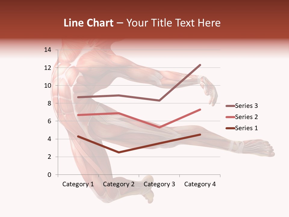 Power Stand Flesh PowerPoint Template