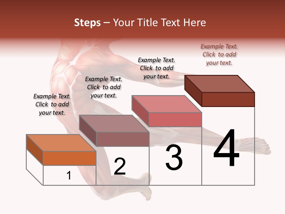 Power Stand Flesh PowerPoint Template