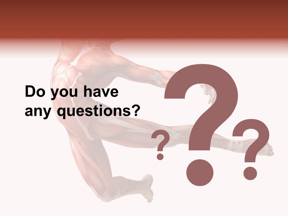 Power Stand Flesh PowerPoint Template