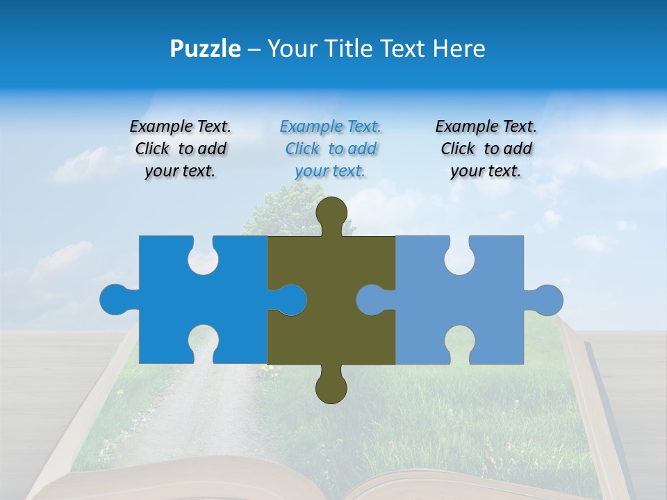 Tree Education Read PowerPoint Template