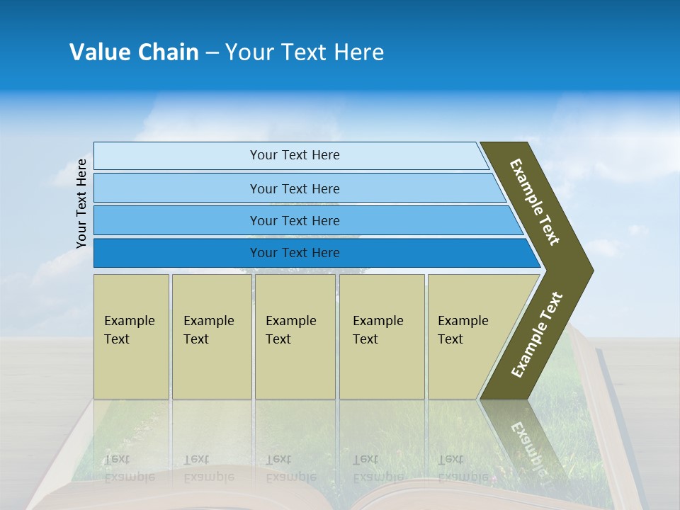 Tree Education Read PowerPoint Template