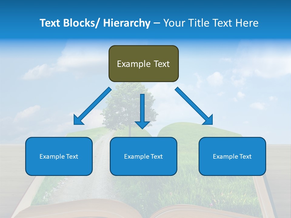 Tree Education Read PowerPoint Template