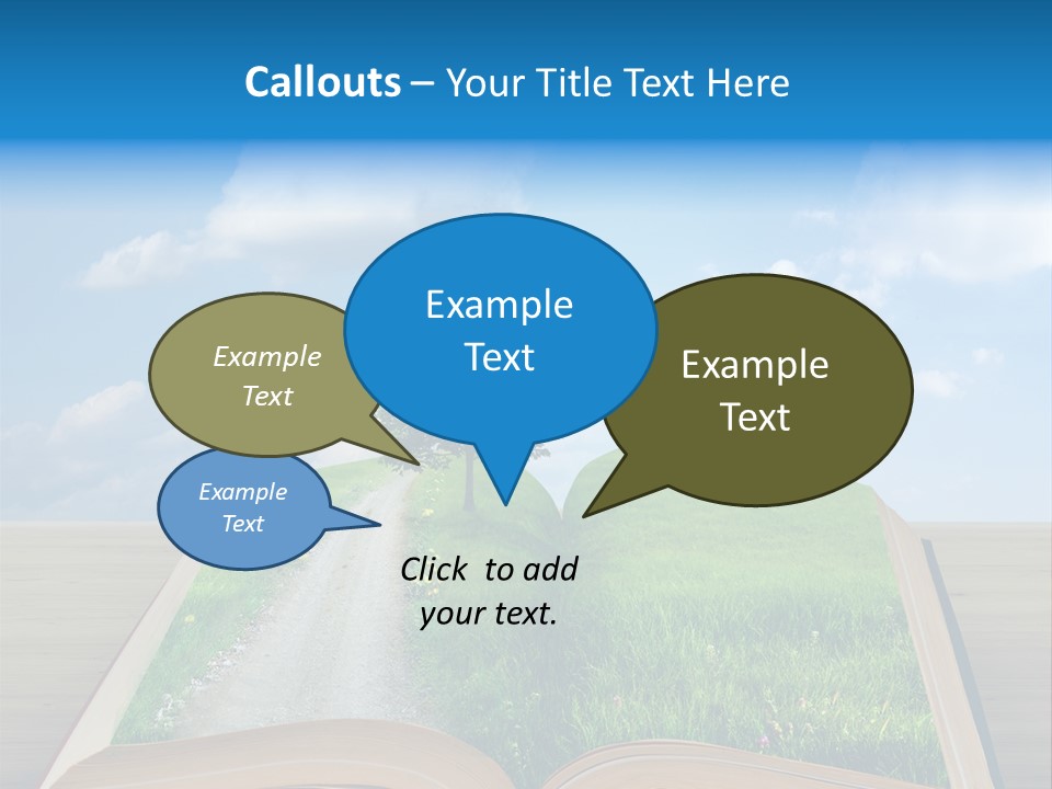 Tree Education Read PowerPoint Template