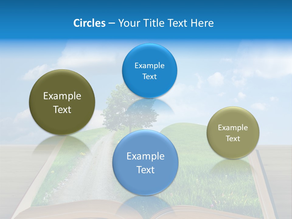 Tree Education Read PowerPoint Template