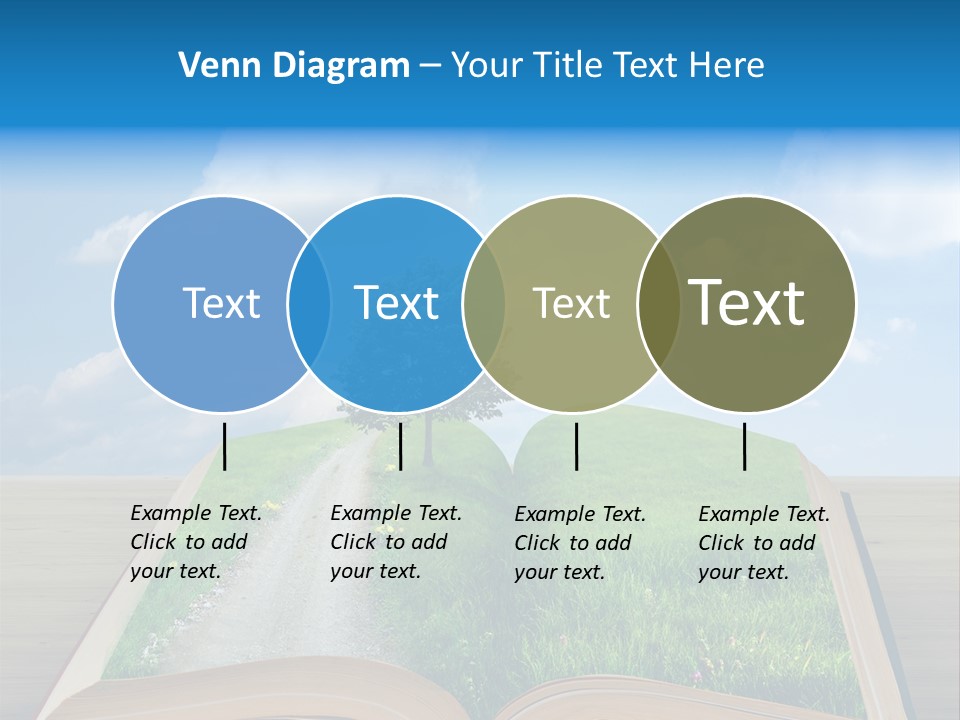 Tree Education Read PowerPoint Template