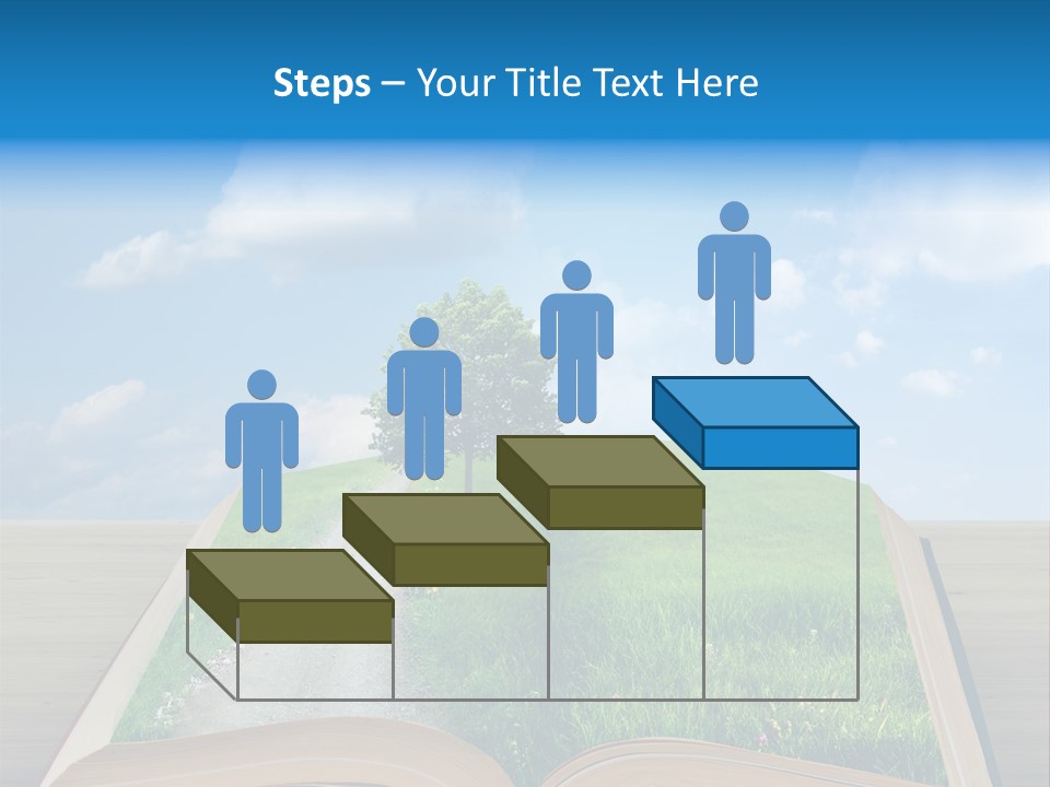 Tree Education Read PowerPoint Template