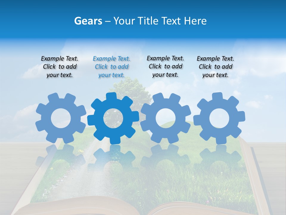 Background Story Literature PowerPoint Template