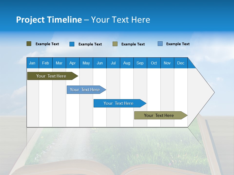 Background Story Literature PowerPoint Template