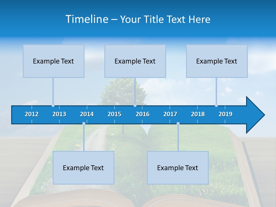 Background Story Literature PowerPoint Template