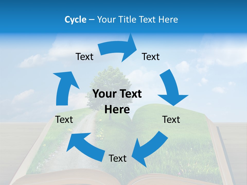 Background Story Literature PowerPoint Template