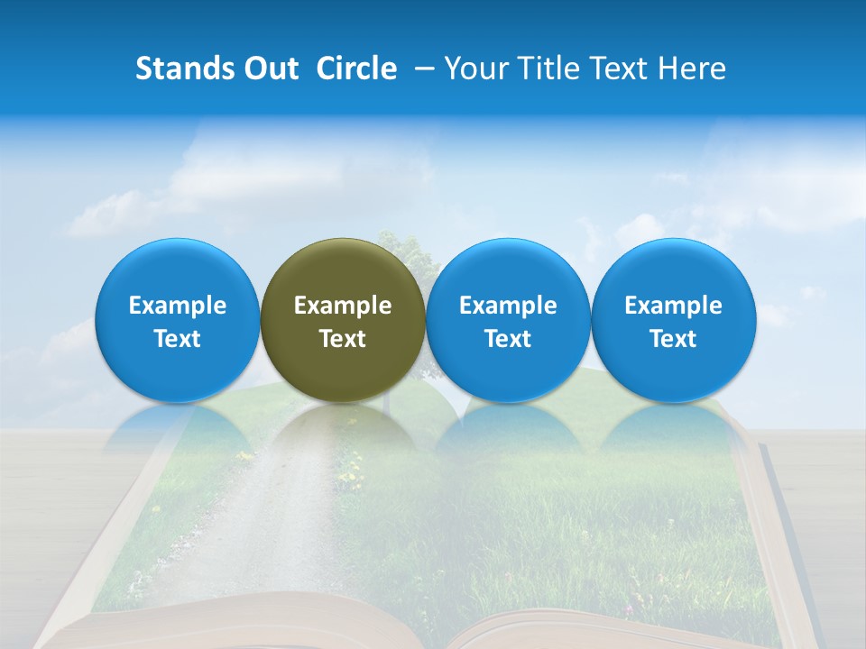 Background Story Literature PowerPoint Template