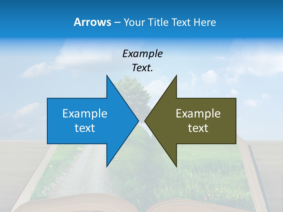 Background Story Literature PowerPoint Template