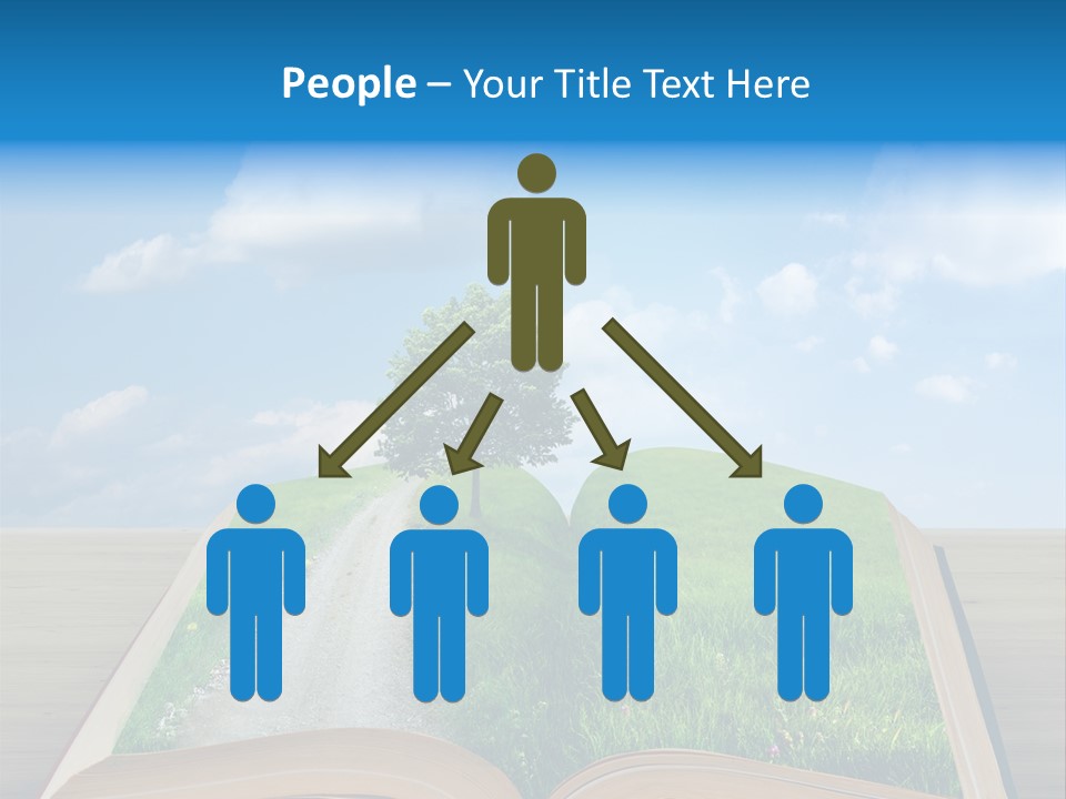 Background Story Literature PowerPoint Template