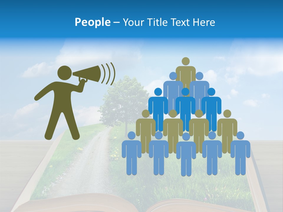 Background Story Literature PowerPoint Template